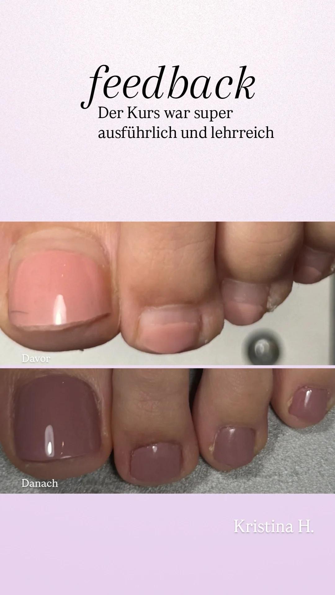 Russische Pediküre mit UV-Nagellack alle Techniken von A bis Z
