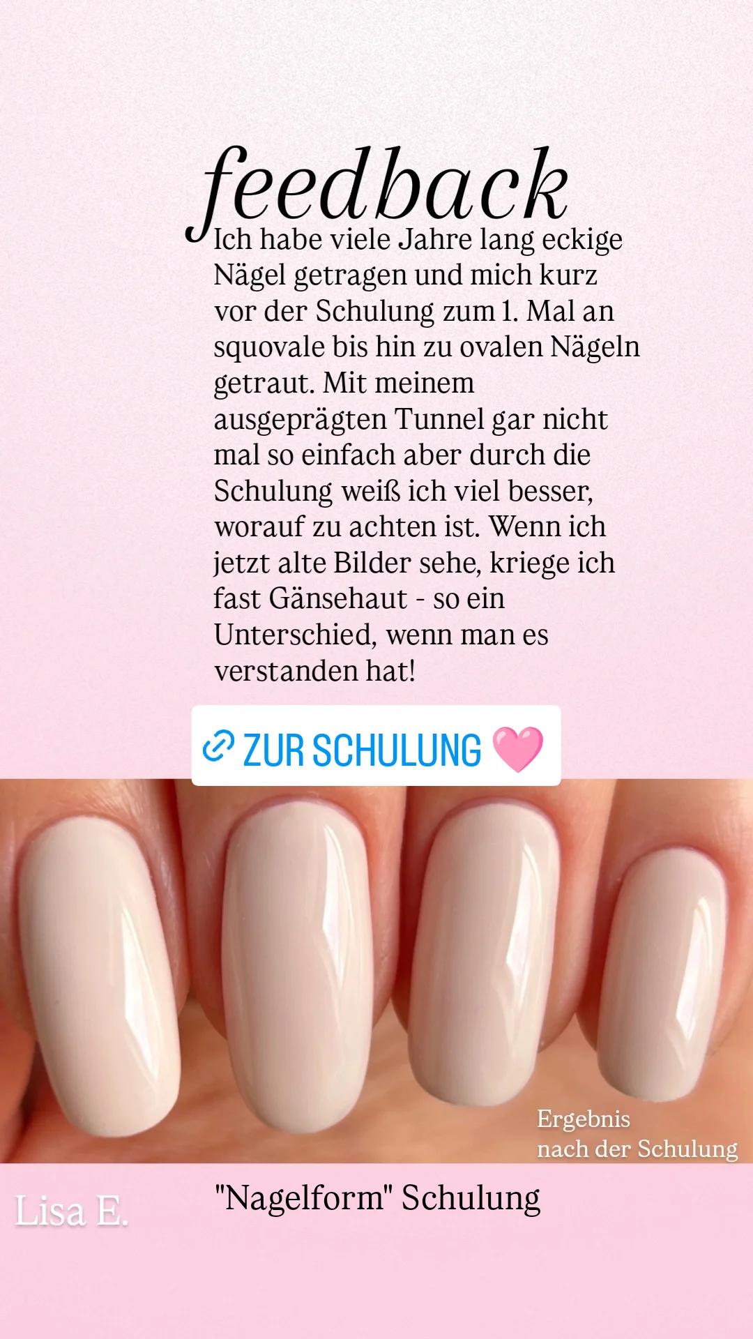 Schulung "Nagelformen"