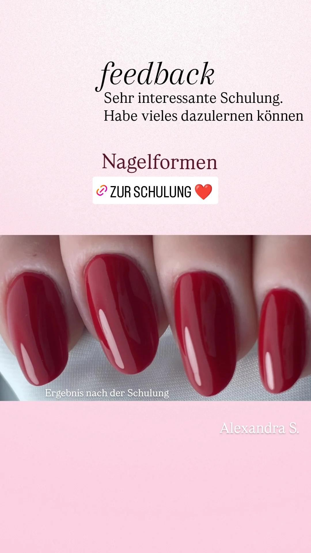 Schulung "Nagelformen"